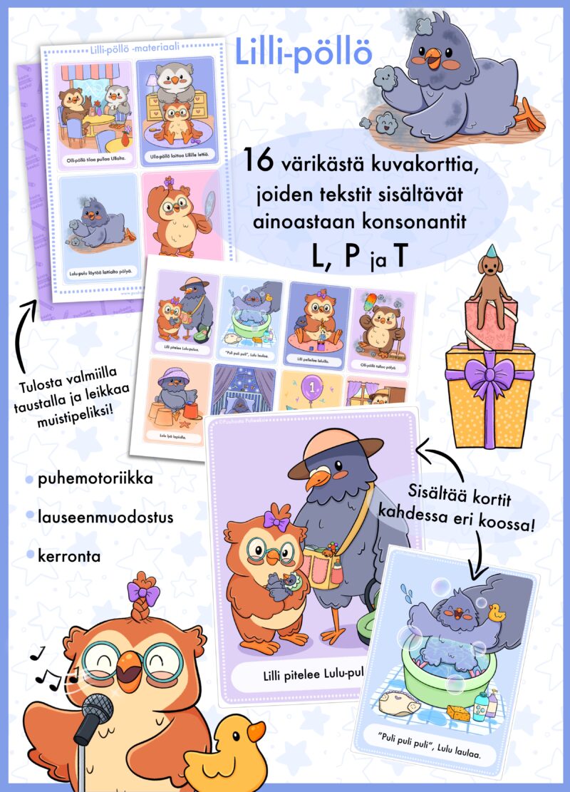 Lilli-pöllö -materiaali