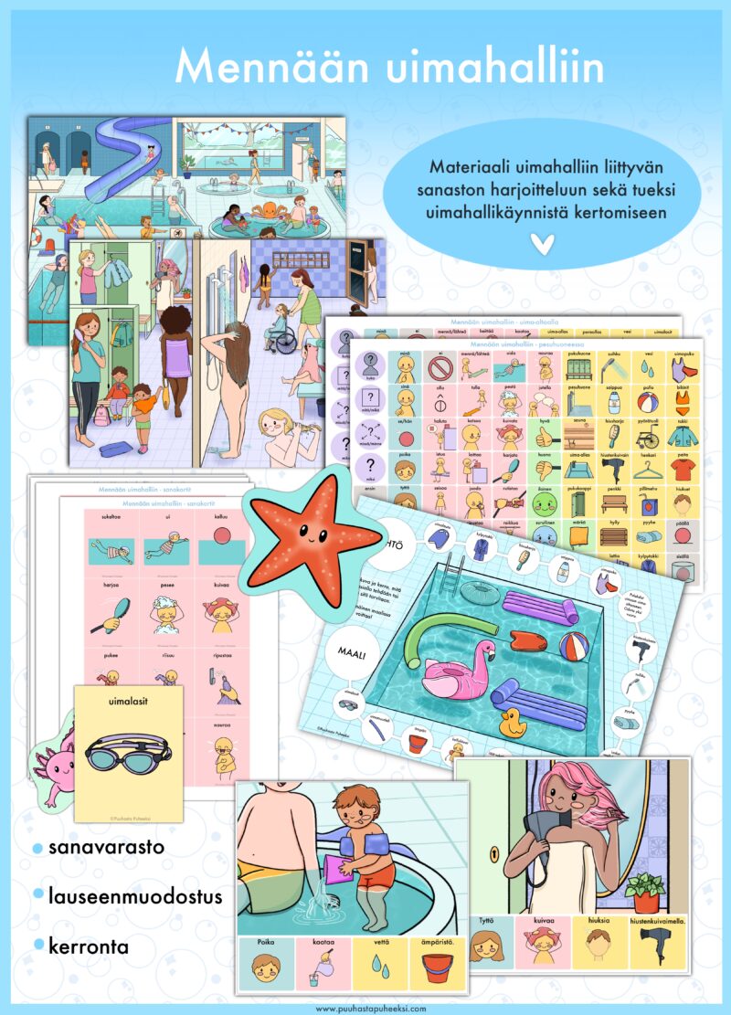 Mennään uimahalliin